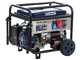 BullMach AMBRA 13800 E-3 - Groupe &eacute;lectrog&egrave;ne sur chariot &agrave; essence avec AVR 10 kW - Continue 9 kW Triphas&eacute; + ATS