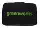 Greenworks GD48MCS10XK2 - &Eacute;lagueuse manuelle &agrave; batterie - Moteur sans balai  - 48V 2Ah
