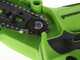 Greenworks GD48MCS10XK2 - &Eacute;lagueuse manuelle &agrave; batterie - Moteur sans balai  - 48V 2Ah