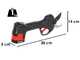 Zanon ZM 34 - S&eacute;cateur &eacute;lectrique de taille - 2x 14,4V 2.5Ah - Diam&egrave;tre de coupe 35 mm