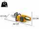 Stiga CS 100e Kit - Tron&ccedil;onneuse &agrave; batterie 20 V 4 Ah - Guide de 25 cm