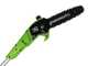 Greenworks GD40PSHK2 - Perche &eacute;lagueuse/Taille-haie sur perche de rallonge - 2 x 2Ah 40V