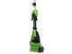 Greenworks GD40PSHK2 - Perche &eacute;lagueuse/Taille-haie sur perche de rallonge - 2 x 2Ah 40V