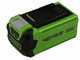 Greenworks GD40PSHK2 - Perche &eacute;lagueuse/Taille-haie sur perche de rallonge - 2 x 2Ah 40V