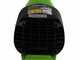 Greenworks GD40AB - Souffleur axial &agrave; batterie - 4 Ah 40 V