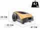Stiga A 500 - Robot tondeuse - avec batterie E-Power de 2 Ah