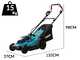 Makita DLM330RM - Tondeuse &agrave; gazon &agrave; batterie LXT - 18V / 4Ah - Coupe 33 cm