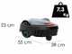 Gardena Smart SILENO City 250 - Robot tondeuse - Gestion avec Gardena Smart app - Largeur coupe 16 cm