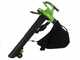 Greenworks GD40BVII - Souffleur de feuilles - Aspirateur &agrave; batterie - SANS BATTERIE NI CHARGEUR