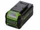 Greenworks GD40BVII - Souffleur - Aspirateur &agrave; batterie - 40 V / 4 Ah