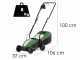 Greenbay SB-1300-32 - Tondeuse &agrave; gazon &eacute;lectrique - 1300W - Coupe de 32&nbsp;cm