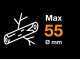 Fiskars PowerGearTX LX99 - Coupe-branches Bypass - Taille L