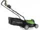 Greenworks G48LM36K2 - Tondeuse &agrave; gazon &eacute;lectrique &agrave; batterie - 48V/2Ah - Coupe 36 cm