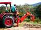 Agrieuro Top Line RES20 - Pelle r&eacute;tro pour tracteur avec d&eacute;placement lat&eacute;ral