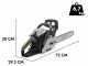 Alpina ACS 39 - Tron&ccedil;onneuse thermique - 37,2 cc - Barre de 35 cm
