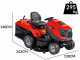Snapper RTX122 - Tracteur tondeuse - Briggs&amp;Stratton 724cc - Bac de ramassage - Mulching
