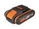 Worx WG183E - D&eacute;broussailleuse &agrave; batterie 40V 2x20/2Ah + 2 batteries 20/2Ah offertes