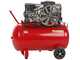 Fiac AB 100/3 MC R3000 FC - Compresseur d'air &eacute;lectrique monophas&eacute; &agrave; courroie - Moteur 3 CV - 100 L