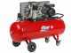 Fiac AB 150/348 - Compresseur d'air &eacute;lectrique &agrave; courroie - Moteur 3 CV - 150 L