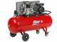 Fiac AB 150/348 - Compresseur d'air &eacute;lectrique &agrave; courroie - Moteur 3 CV - 150 L