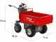 Blue Bird WB 500EB - Brouette &agrave; batterie - 48 V 32 Ah - Benne extensible