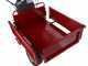 Blue Bird WB 500EB - Brouette &agrave; batterie - 48 V 32 Ah - Benne extensible