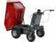 Blue Bird WB 500E - Brouette motoris&eacute;e sur batterie - 48 V 32 Ah - Benne dumper