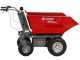 Blue Bird WB 500E - Brouette motoris&eacute;e sur batterie - 48 V 32 Ah - Benne dumper