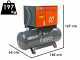 Italyco KV 10/270 - Compresseur rotatif &agrave; vis - Pression max 10 bars