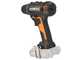 Worx WX100.9 - Perceuse Visseuse &agrave; batterie 20V - SANS BATTERIE ET SANS CHARGEUR