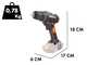 Worx WX100.9 - Perceuse Visseuse &agrave; batterie 20V - SANS BATTERIE ET SANS CHARGEUR