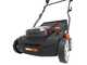 Worx Nitro WG855E.9 - Scarificateur &agrave; batterie - 40V - SANS BATTERIE NI CHARGEUR