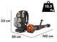 Worx Nitro WG572E - Souffleur &agrave; dos &agrave; batterie - 4x20 V / 4 Ah