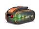 Worx Nitro WG572E - Souffleur &agrave; dos &agrave; batterie - 4x20 V / 4 Ah