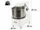 Mixer 5000 T Deluxe - P&eacute;trin &agrave; spirale relevable - Capacit&eacute; 40Kg - Triphas&eacute;