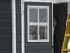 Keter Manor noir - Abri de jardin - Avec fen&ecirc;tres frontal - 185x152x226 cm