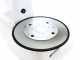 Mixer 1500 H2O Deluxe - P&eacute;trin &agrave; spirale &agrave; haut niveau d'hydratation - Capacit&eacute; 12 Kg - Triphas&eacute;