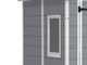 Keter Manor gris - Abri de jardin - Avec fen&ecirc;tre lat&eacute;rale - 186x237x227 cm
