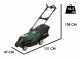Bosch AdvancedRotak 36V-40-650 - Tondeuse &agrave; gazon sur batterie - Coupe 40 cm - 2 batteries de 36V 4Ah