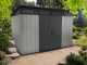 Keter Artisan gris - Abri de jardin - Avec porte &agrave; double pans - 342x218x226 cm