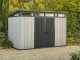 Keter Artisan gris - Abri de jardin - Avec porte &agrave; double pans - 342x218x226 cm