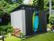 Keter Artisan gris - Abri de jardin - Avec porte double battant - 214x218x226 cm