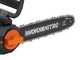 Worx Nitro WG350E - Tron&ccedil;onneuse &agrave; batterie 20V/4Ah - Guide de 30 cm