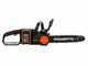 Worx Nitro WG350E - Tron&ccedil;onneuse &agrave; batterie 20V/4Ah - Guide de 30 cm