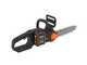 Worx Nitro WG350E - Tron&ccedil;onneuse &agrave; batterie 20V/4Ah - Guide de 30 cm