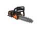 Worx Nitro WG350E - Tron&ccedil;onneuse &agrave; batterie 20V/4Ah - Guide de 30 cm