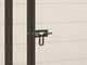 Keter Manor Pent beige - Abri de jardin - Avec fen&ecirc;tre frontale - 183.5x111x200.5 cm
