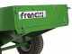 Francini FQ6 - Remorque en acier pour tracteur tondeuse - 150x110(h 25 cm)
