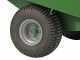 Francini FQ6 - Remorque en acier pour tracteur tondeuse - 150x110(h 25 cm)