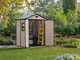 Keter Manor beige - Abri de jardin - Avec fen&ecirc;tre lat&eacute;rale - 185x152x226 cm